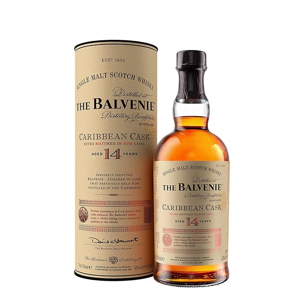 THE BALVENIE 14YO CARIBBEAN CASK 70CL