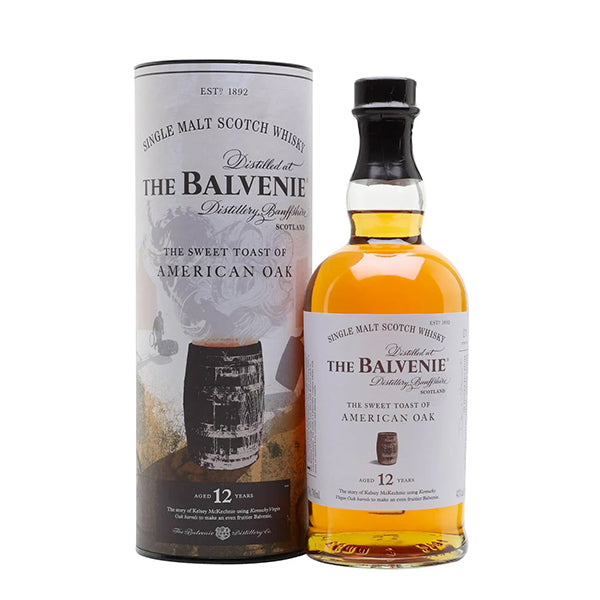 THE BALVENIE THE SWEET TOAST OF AMERICAN OAK 12YO 70CL