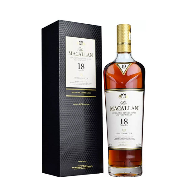 THE MACALLAN 18YO SHERRY OAK 2021 70CL