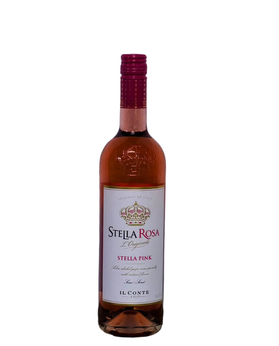 STELLA ROSA PINK – SEMI‑SWEET, SEMI‑SPARKLING ROSÉ 75CL - ITALY