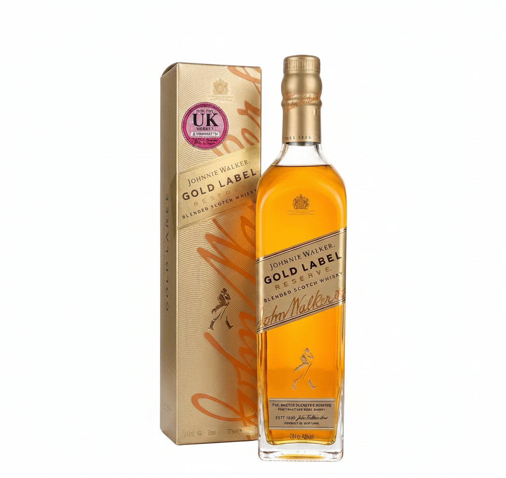 JOHNNIE WALKER GOLD LABEL 70CL [UK STAMP]