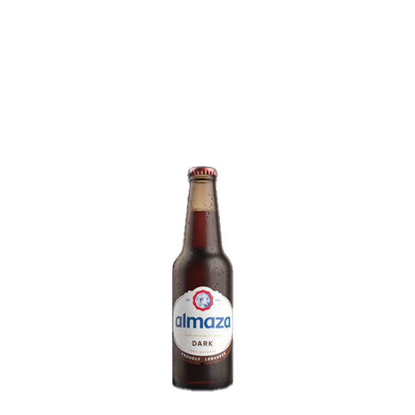 ALMAZA DARK BEER 33CL BOT LEBANON المازا بيرة دارك ٣٣٠مل لبنان