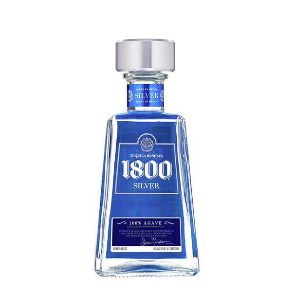 1800 TEQUILA SILVER 75CL