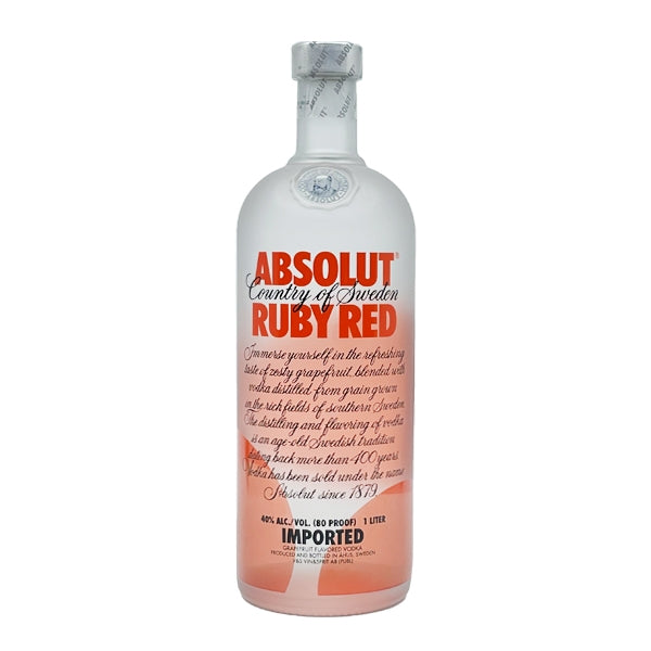 ABSOLUT VODKA RUBY RED 1L