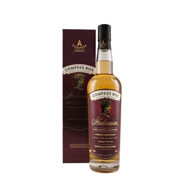 COMPASS BOX HEDONISM WHISKEY 70CL