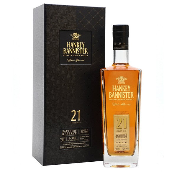 HANKEY BANNISTER WHISKY 21YO 70CL