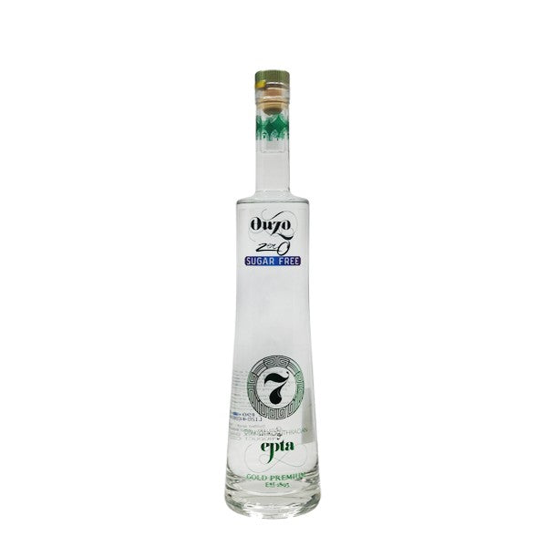 OUZO 7 GOLD SUGAR FREE 70CL