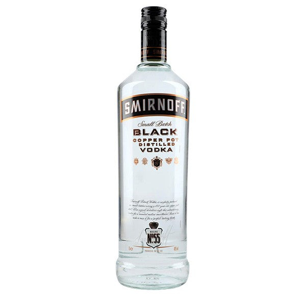 SMIRNOFF VODKA BLACK 1L