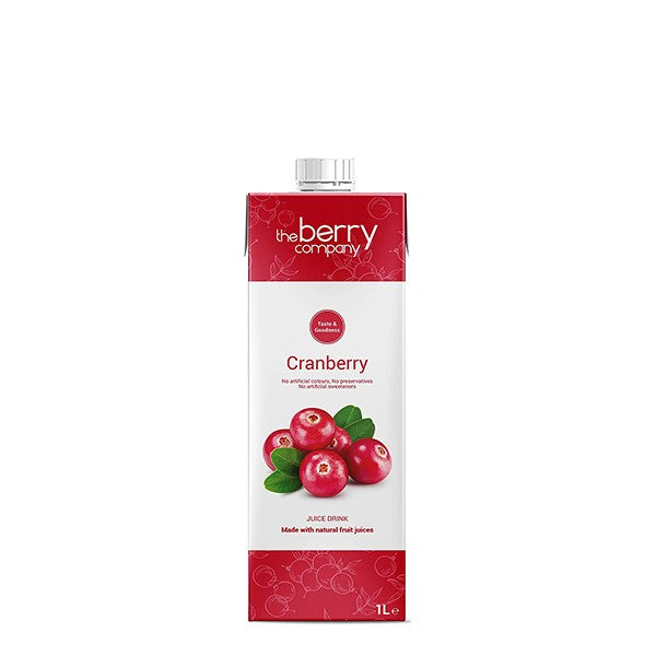 THE BERRY COMPANY CRANBERRY JUICE 1L