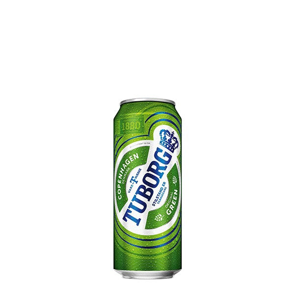 TUBORG BEER GREEN 0.5L CAN